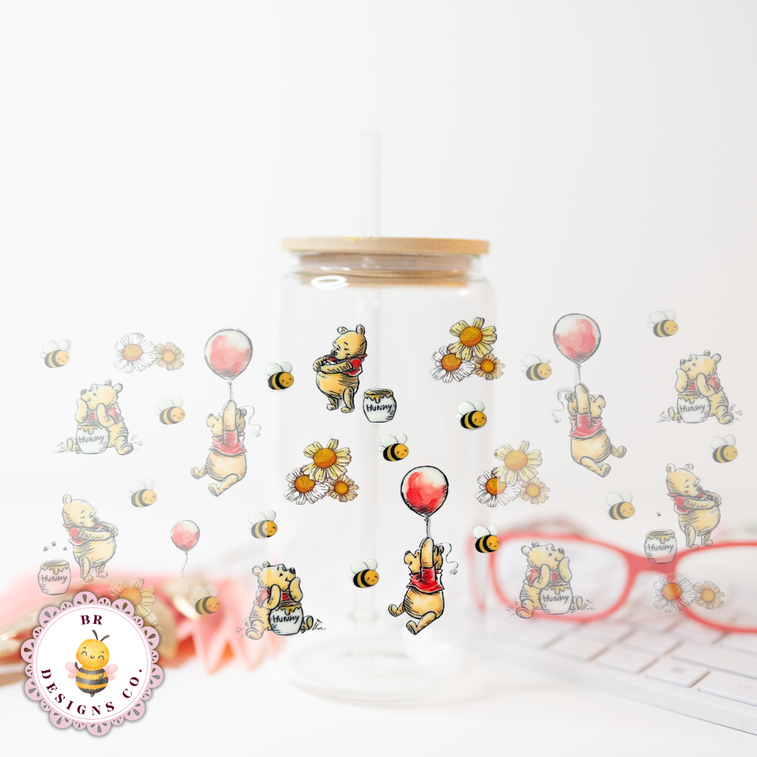 Honey Bear Balloons Cup