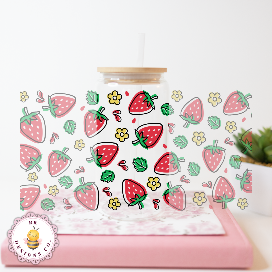 Give Me All The Strawberries Cup