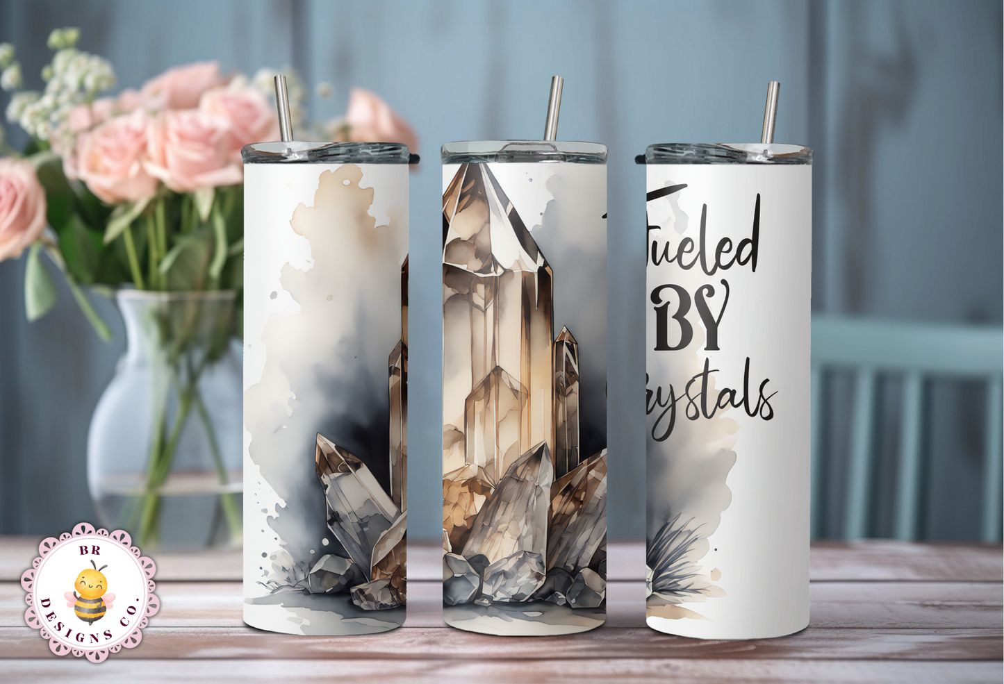 Fueled by Crystals Tumbler