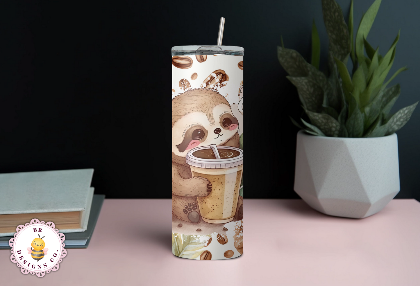 Sloth Coffee Tumbler