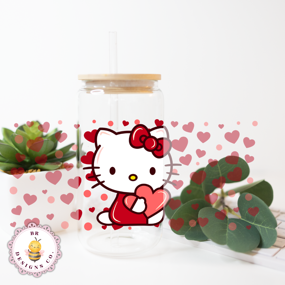 Valentine Kitty Cup