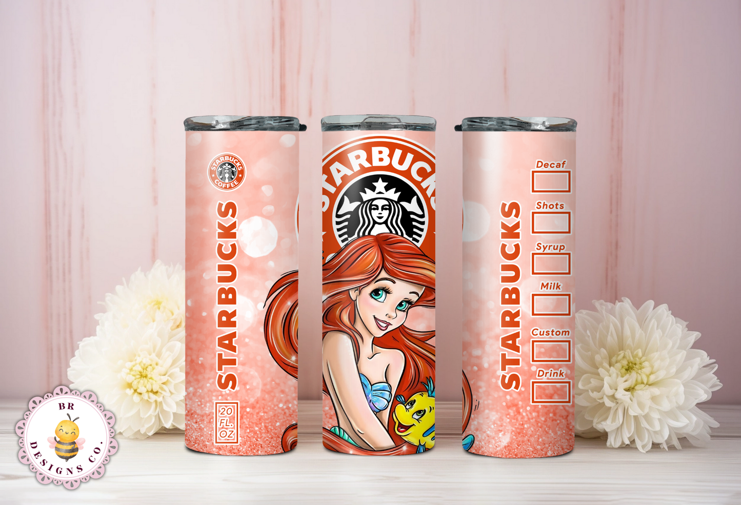 Mermaid Princess Tumbler