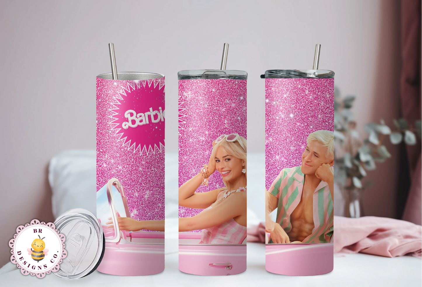Pink Doll Tumbler