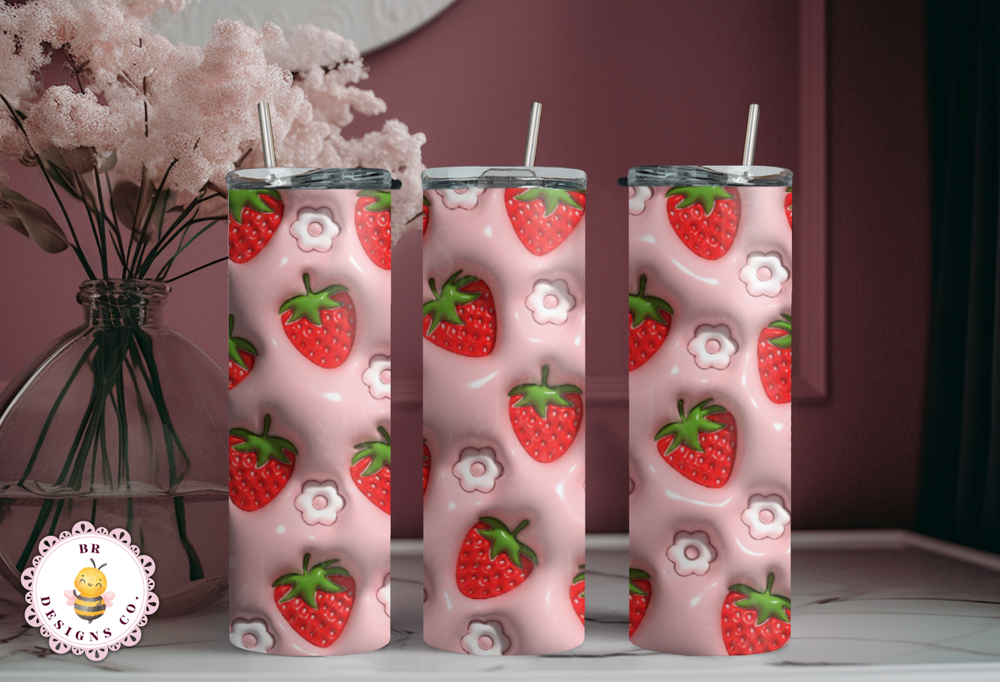 Strawberries Tumbler