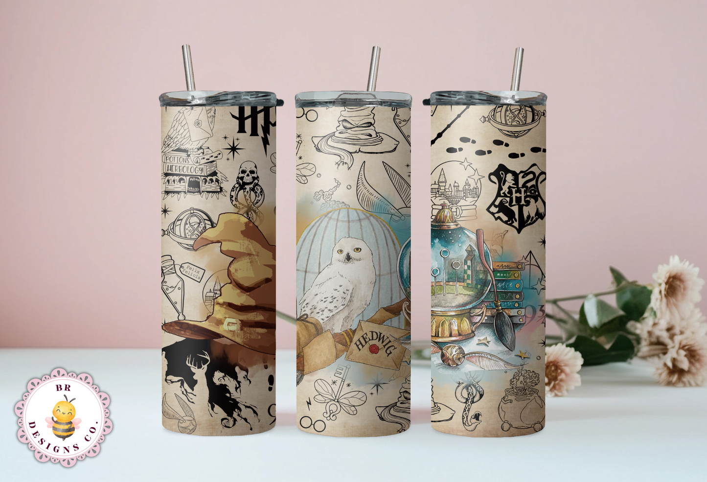 Wizards Collage Tumbler