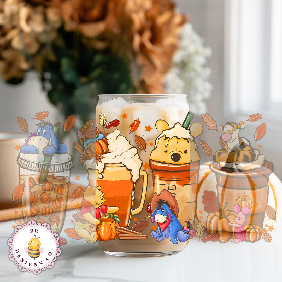 Honey Bear and Friends Fall Coffee Cup