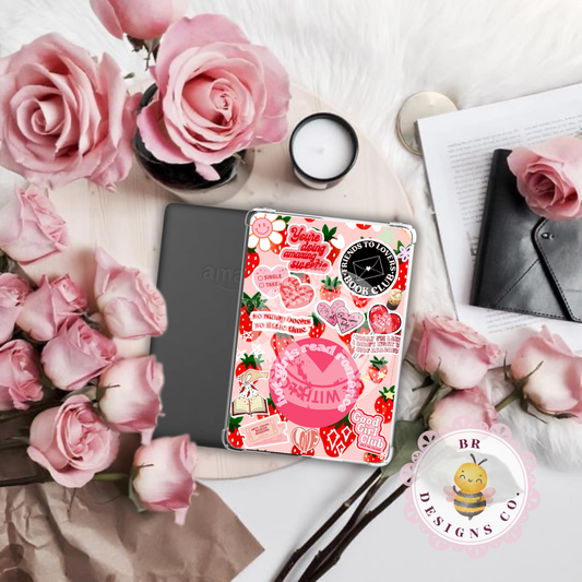 Strawberry Hearts Kindle Insert