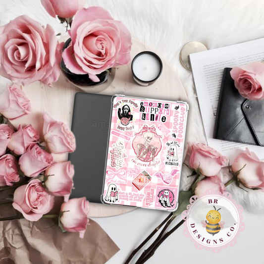 Pink Ghost Kindle Insert