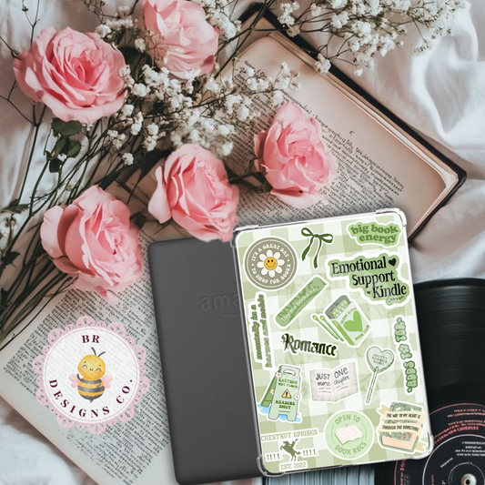 Green Aesthetic Kindle Insert