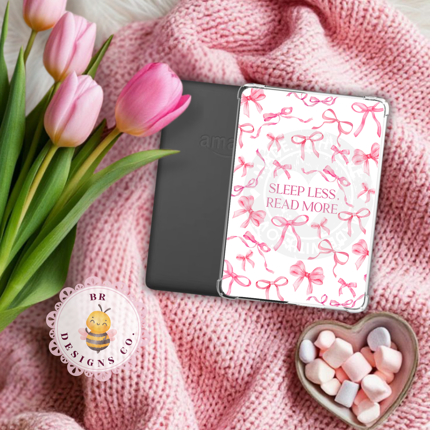 Sleep Less Read More Kindle Insert