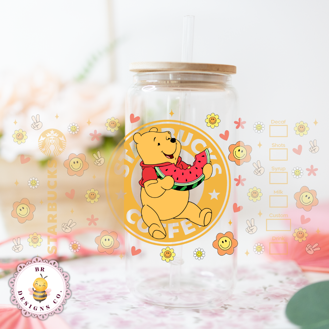 Honey Bear Coffee Cup