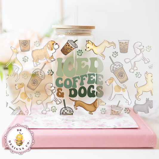 Iced Coffee and Dogs Cup