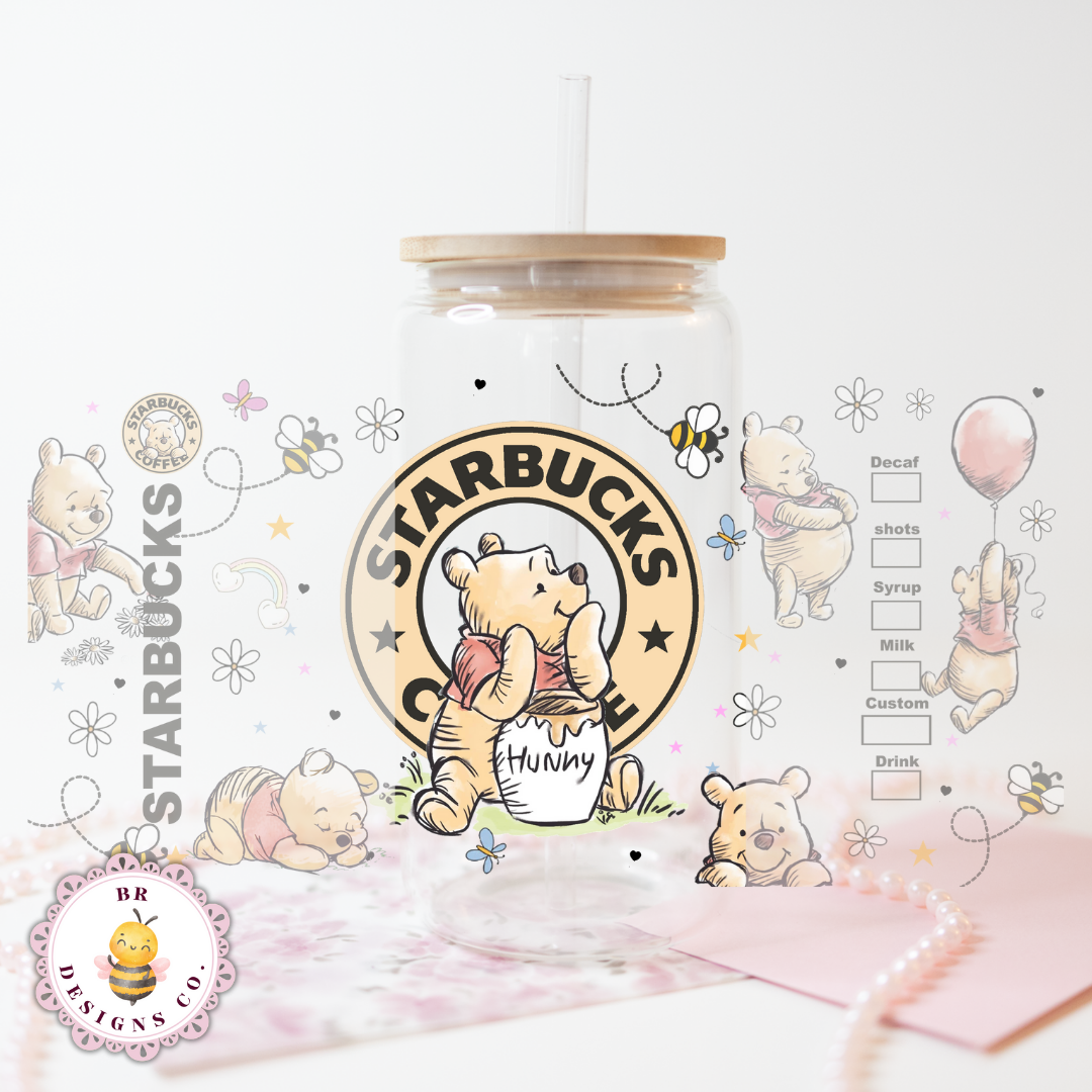 Honey Bear Coffee Cup